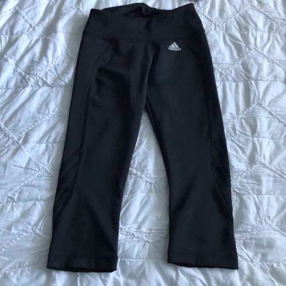 Adidas small climalite crops size small